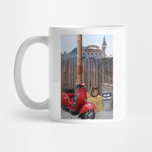 Top Cat Scooter park Mug